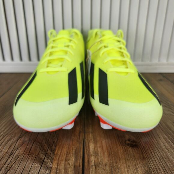 Adidas X Crazyfast Club FxG IG0618 Mens Size 9.5 Yellow Athletic Soccer Cleats
